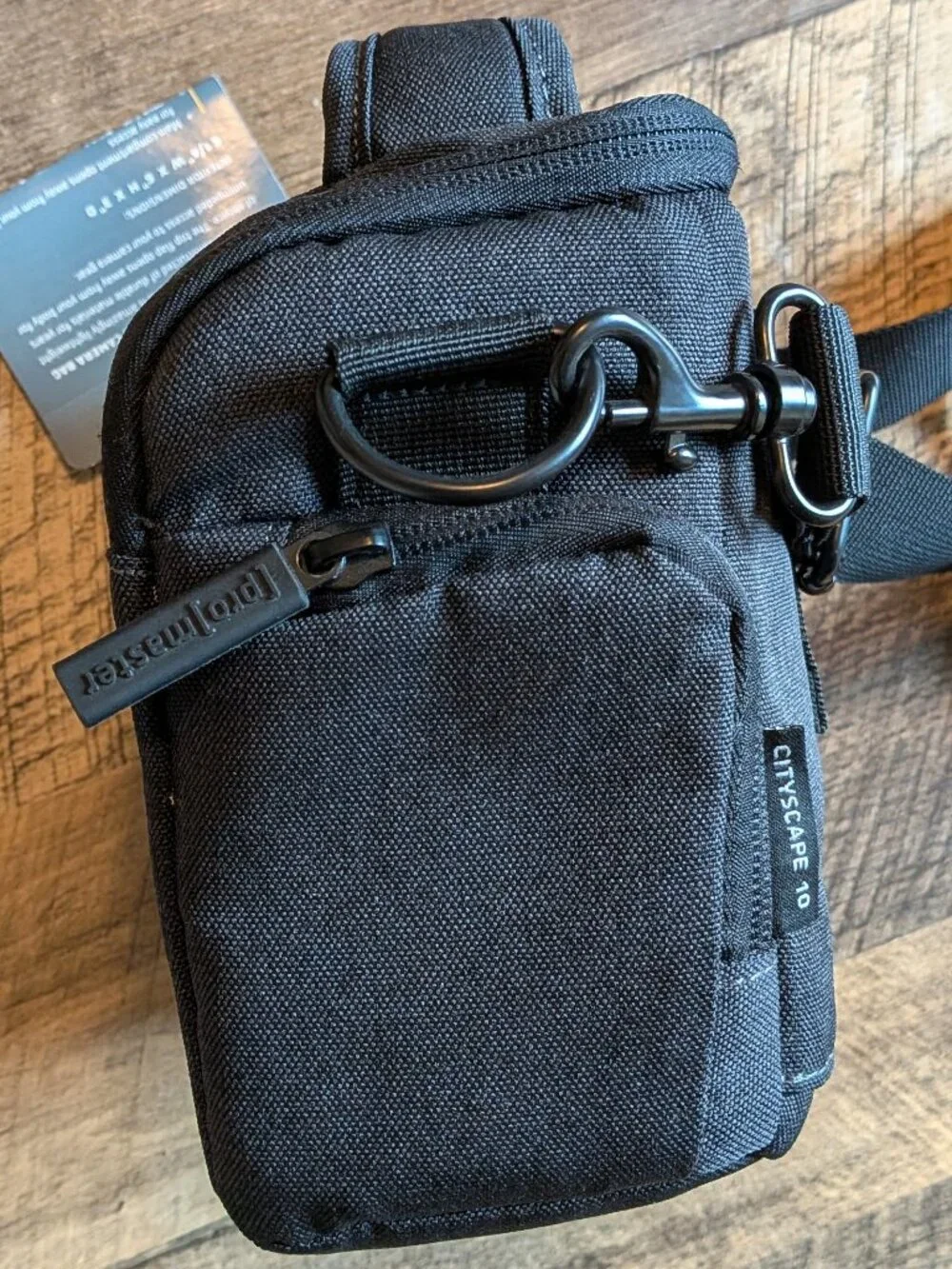 ProMaster Cityscape 10 Camera Bag Charcoal Gray Crossbody